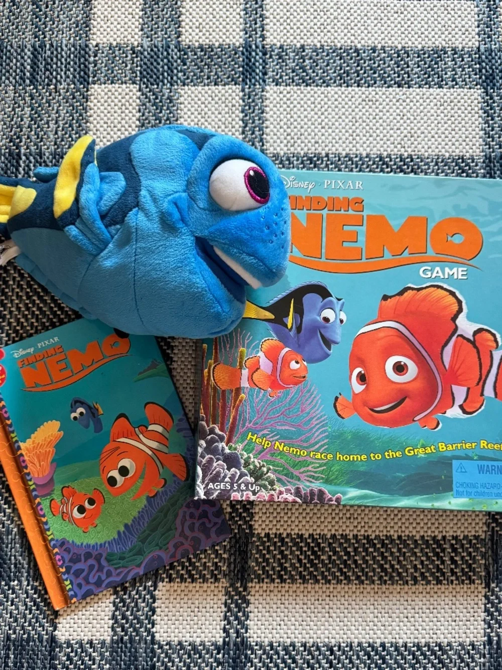 FINDING NEMO BUNDLE | Game + Book + Plush